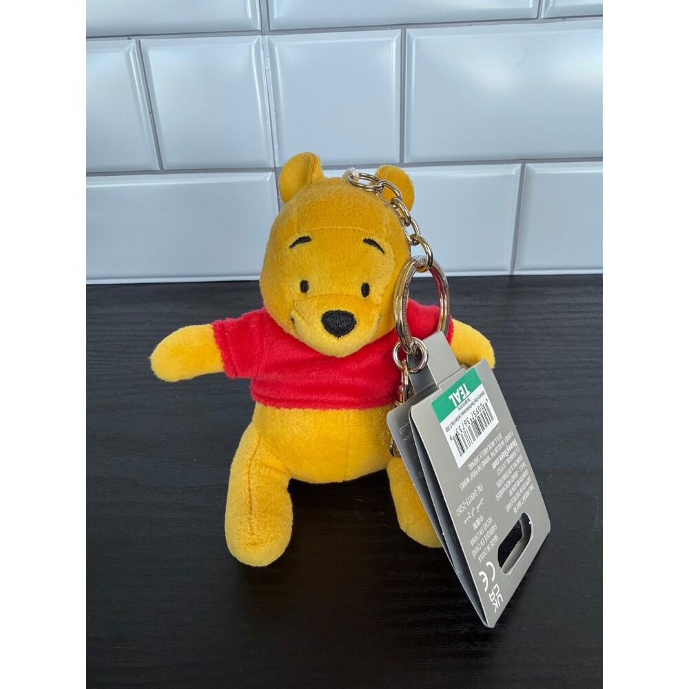 Disney Parks Winnie The Pooh & Hunny Pot Plush Keychain – New - Picture 3 of 5